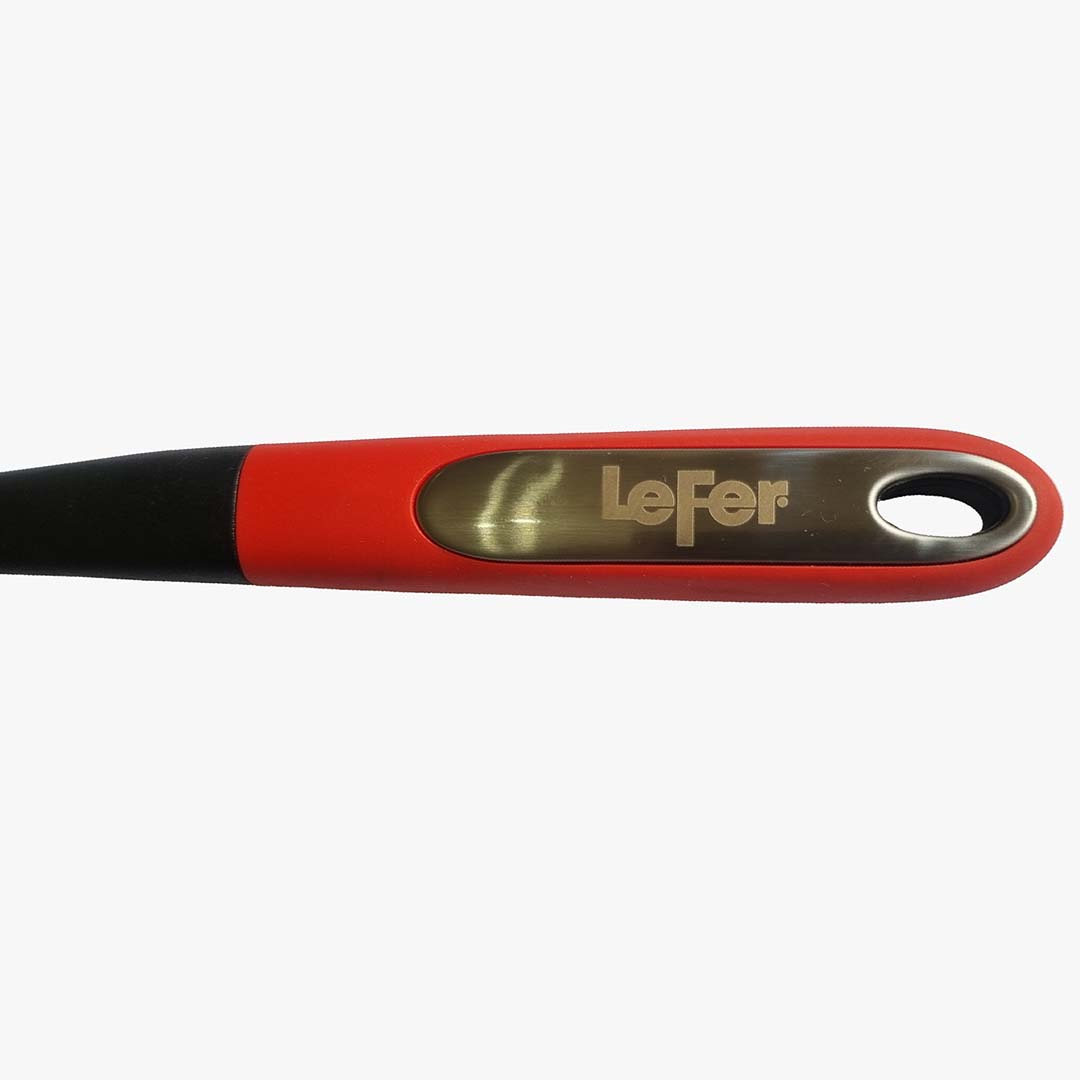 COLHER DE NYLON E SILICONE - VERMELHA